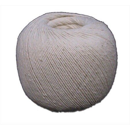 T.W. Evans Cordage Co 20 Poly Cotton Twine with .5 Pound Ball with 450 ft. 07-208